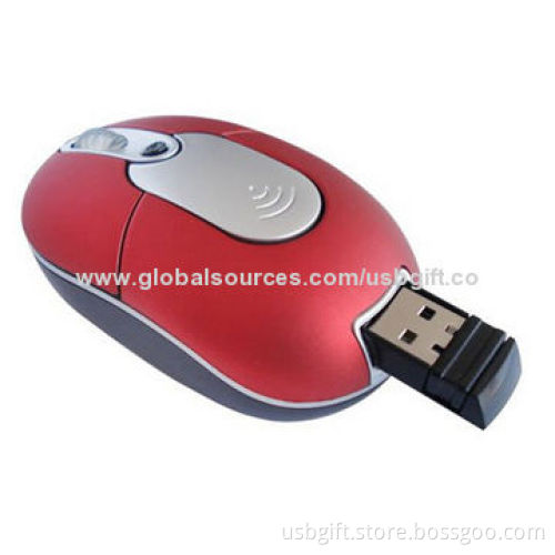RF Wireless Mouse, Portable Design, Plug-and-play Function Mice, for Gift
